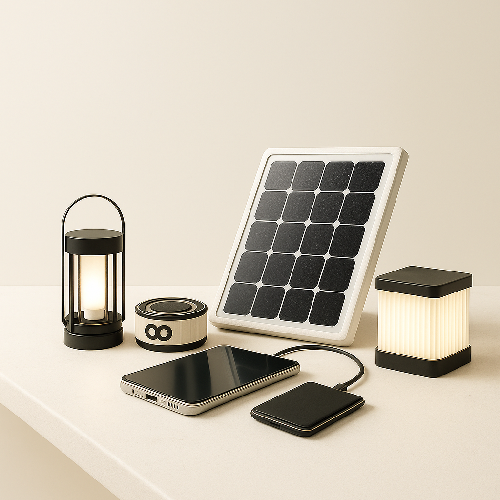 Solar-Powered Tech & Gadgets