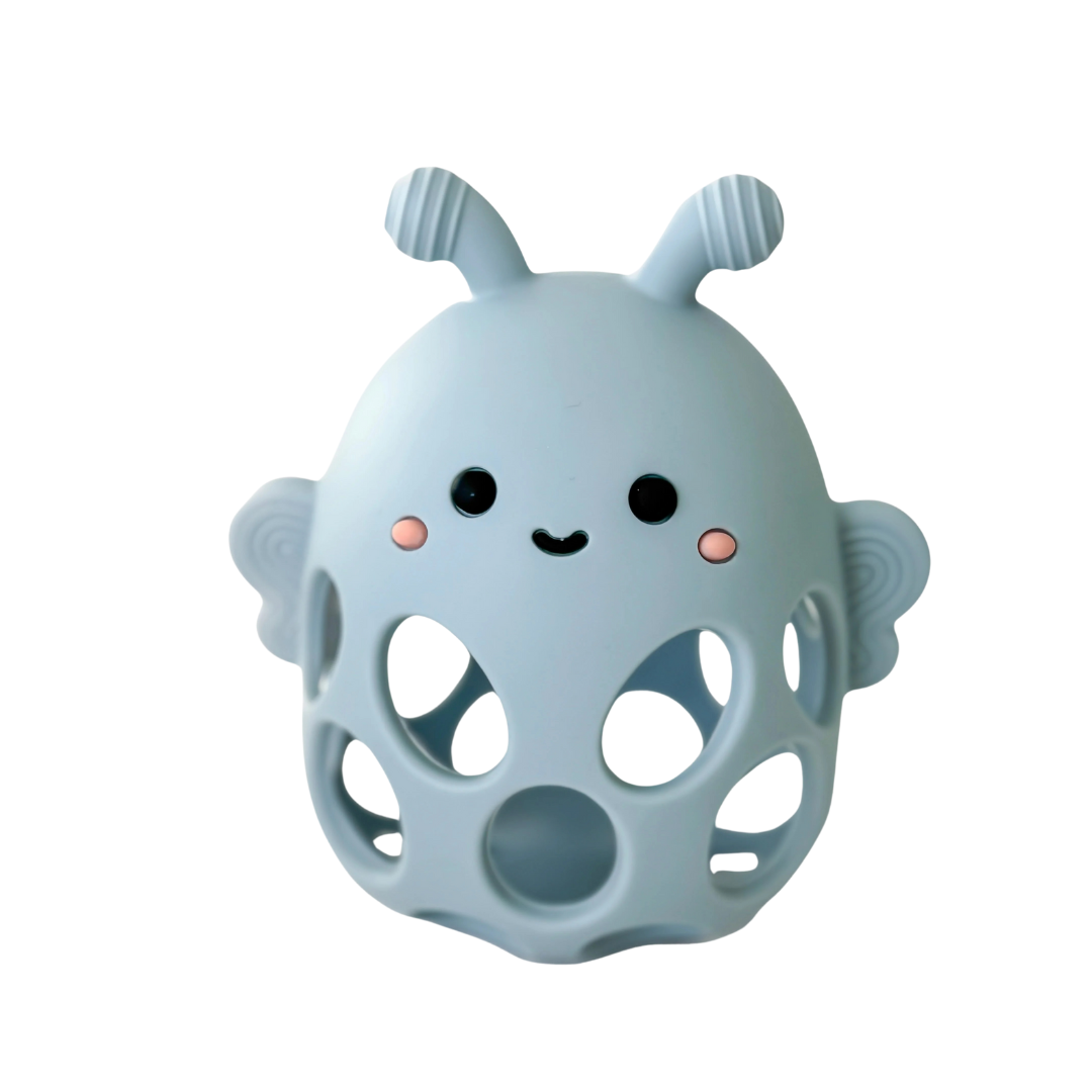 Non-Toxic Food-Grade Silicone Honey Bee Baby Teether