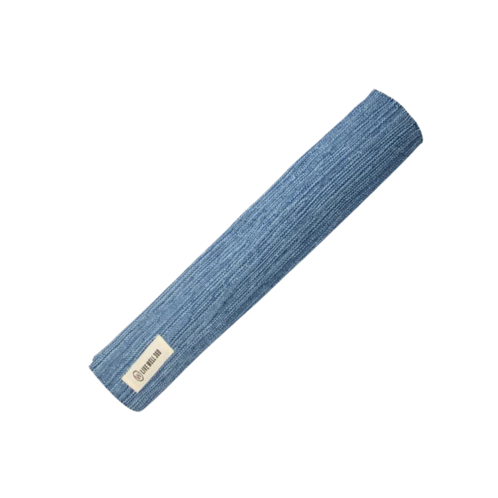 Organic Cotton Handmade Yoga Mat, 78" x 27"