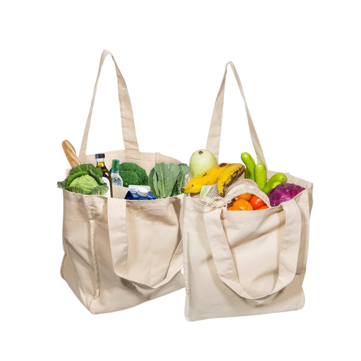 Organic Cotton Canvas Grocery Tote, 11 Oz.