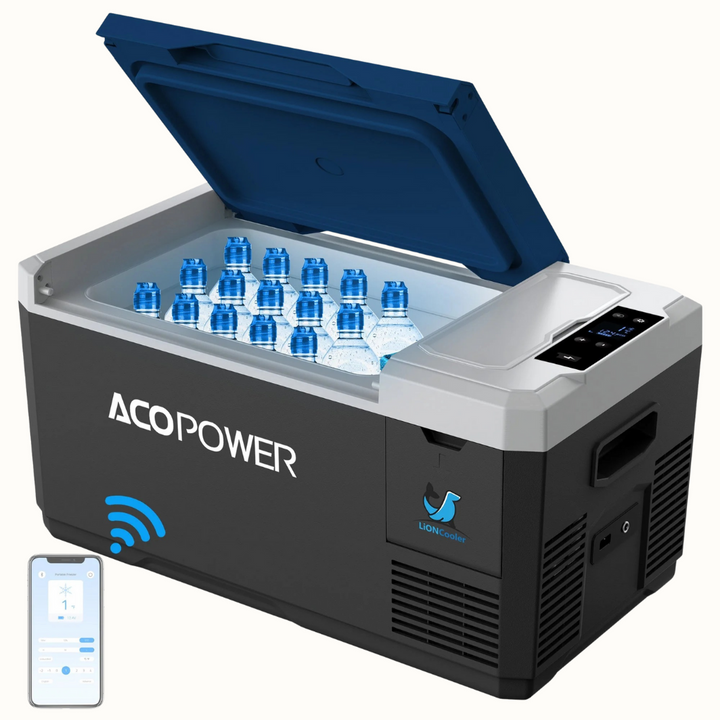 Solar Portable Fridge Freezer, 19 Qt.