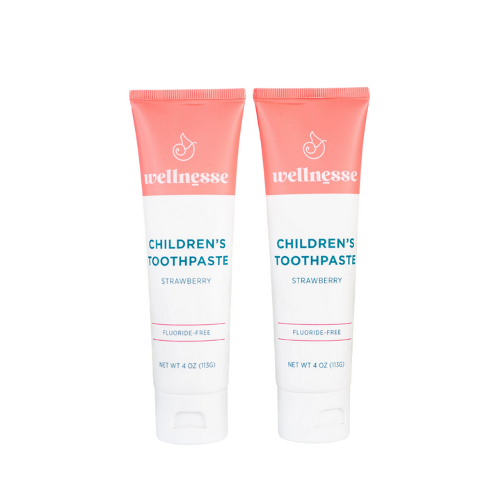 Non-Toxic Fluoride-Free Kids Strawberry Oral Care, 2 Ct.