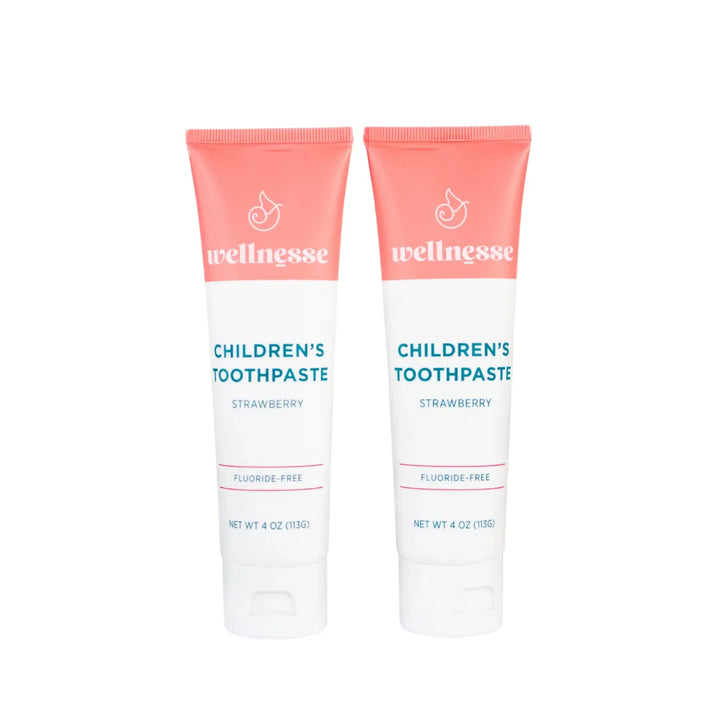Kids Strawberry Toothpaste Set