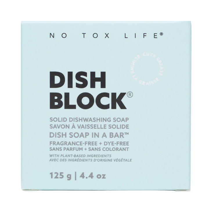Biodegradable Fragrance-Free Dish Soap Bar, 4.4 oz.