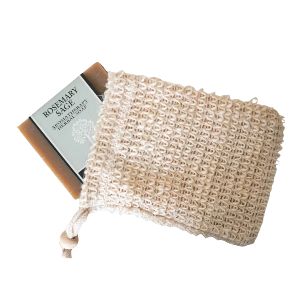 Handcrafted Wild-Crafted Ramie Bar Soap Set