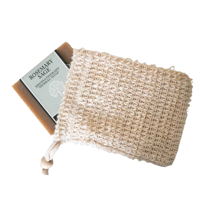 Handcrafted Wild-Crafted Ramie Bar Soap Set