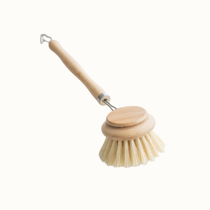 Biodegradable Bamboo Dish Brush, Replaceable Head