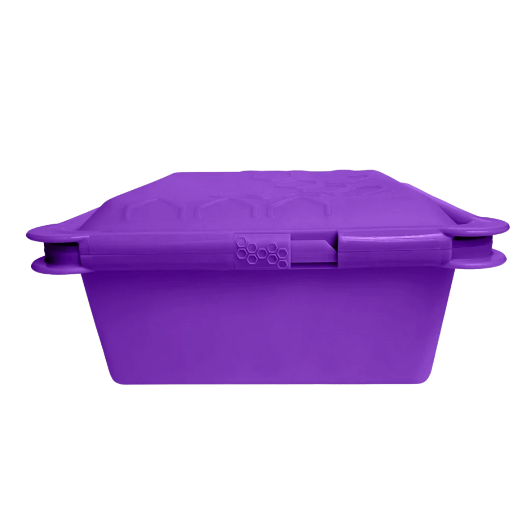 Non-Toxic FDA Silicone Snap-Close Food Container, XL