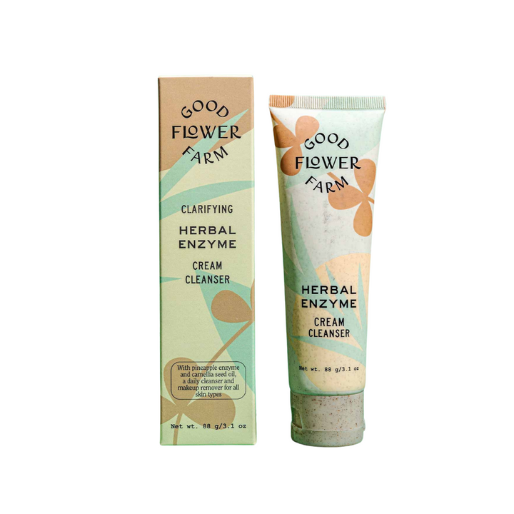 Biodegradable Plant Enzyme Cream Cleanser, 3 oz.