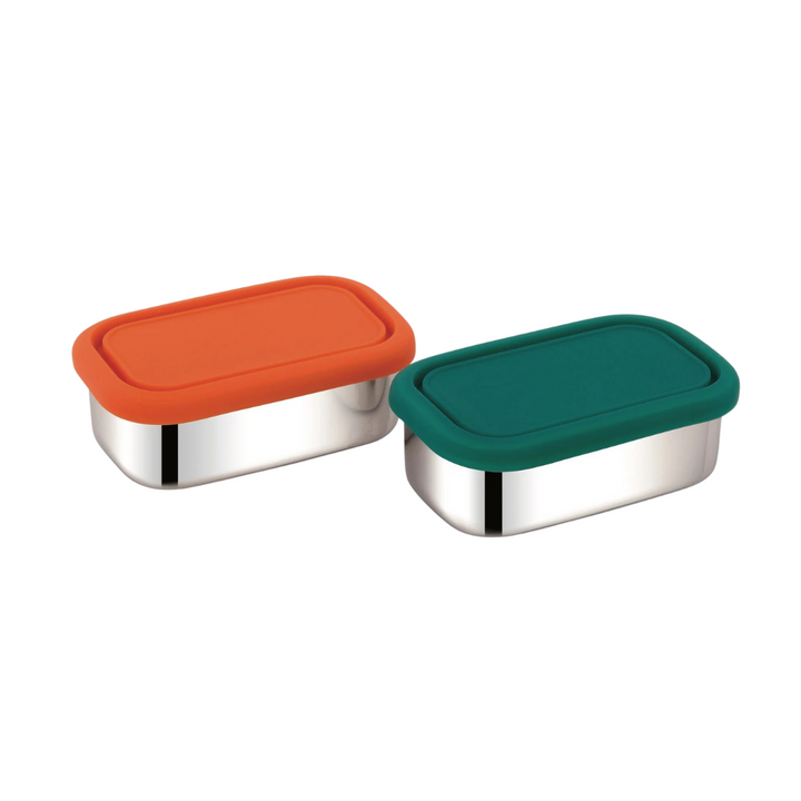 Stainless Steel Food Storage Containers, 5 oz., 2 Ct.