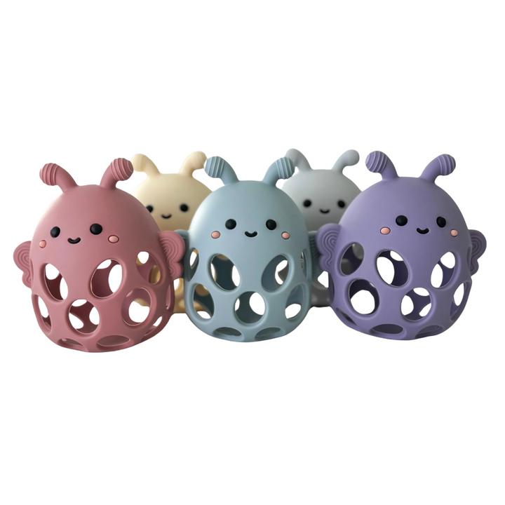Non-Toxic Food-Grade Silicone Honey Bee Baby Teether