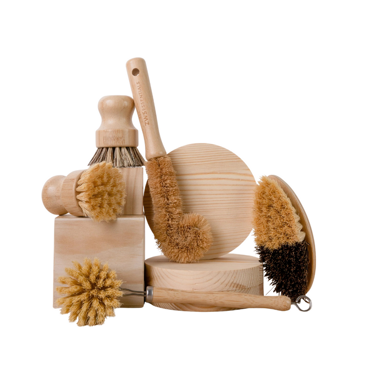 Biodegradable Plant-Fiber Dish Brush Kit, 5 Ct.