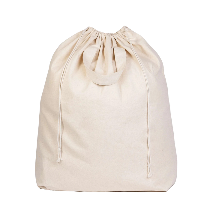 Organic Cotton XL Canvas Laundry Bag, 28" x 18"