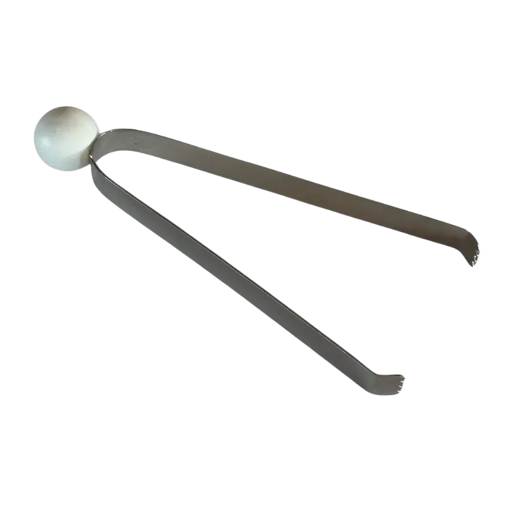Marble Steel Drink Ice Tongs