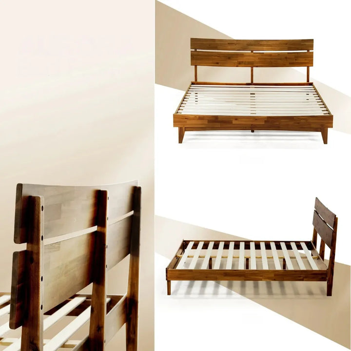 Aurora Acacia Wood Bed Frame