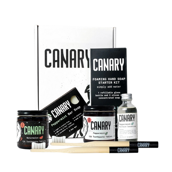 Biodegradable Bamboo Family Oral Care Starter Set