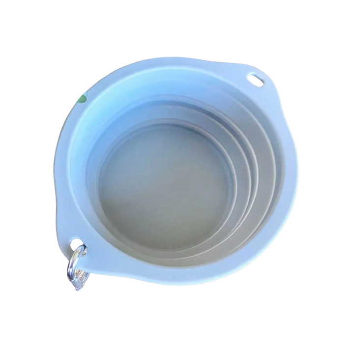 Collapsible Food-Grade Silicone Dog Bowl, 24 oz.