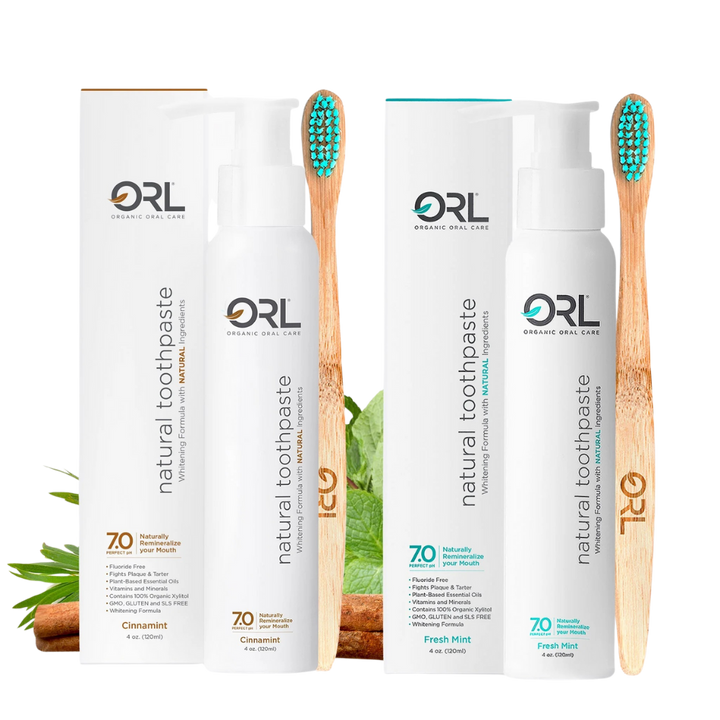 Fluoride-Free Hydroxyapatite Toothpaste Set, 2 Ct.