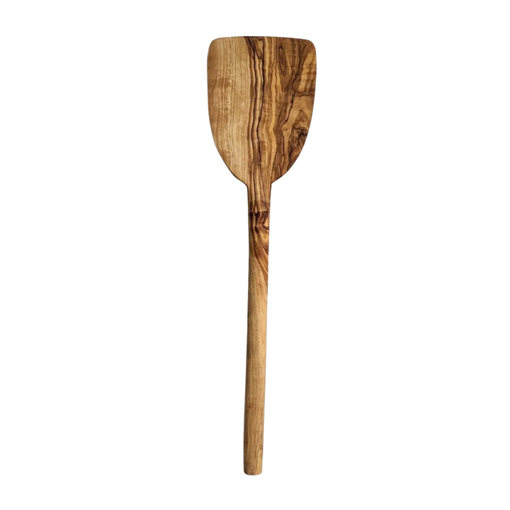 Handcrafted Olive Wood Kitchen Spatula, 13" x 3.5"