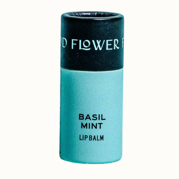 Organic Basil &amp; Peppermint Lip Balm, 0.30 oz.