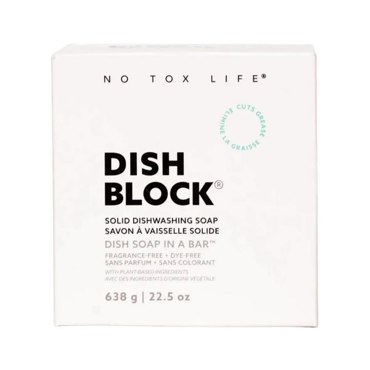 Oversized Fragrance Free Solid Dish Soap Bar