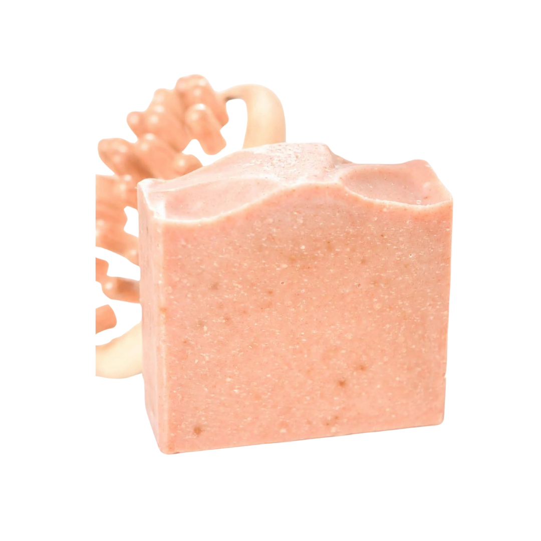 Handcrafted Probiotic Goat Milk &amp; Pink Salt Bar Soap, 4.5 oz.