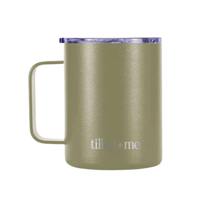 Insulated Camping Mug With Handle