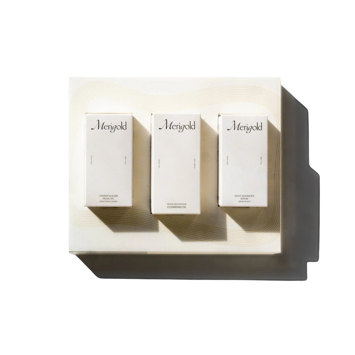 Vegan Botanical Facial Oil Skin Care Set, 3 Ct.