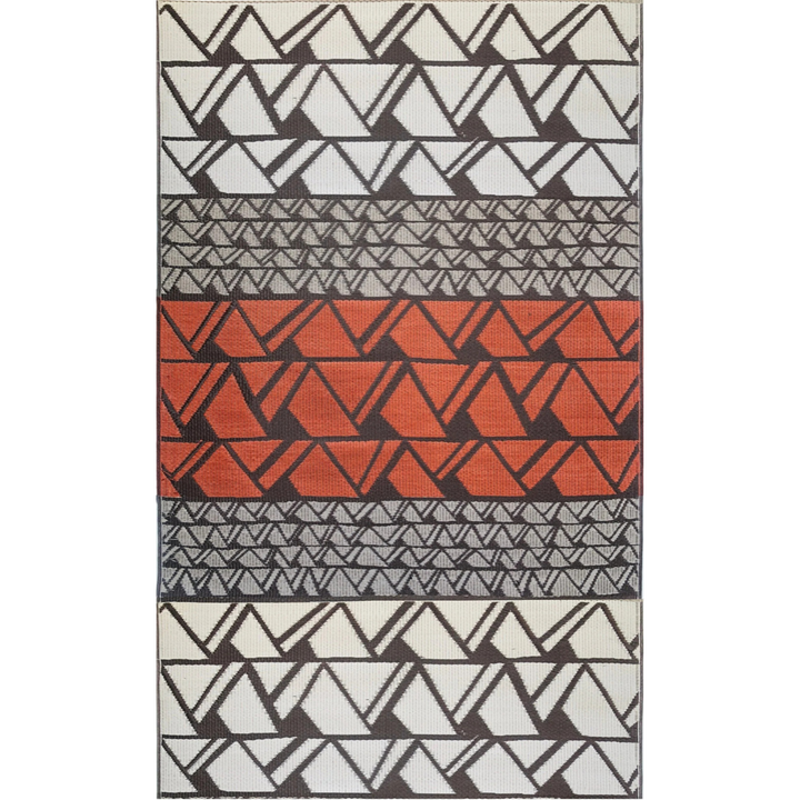 Recycled PET UV-Proof Zig Zag Outdoor Mat