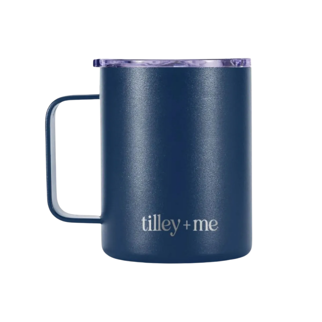 Insulated Camping Mug With Handle