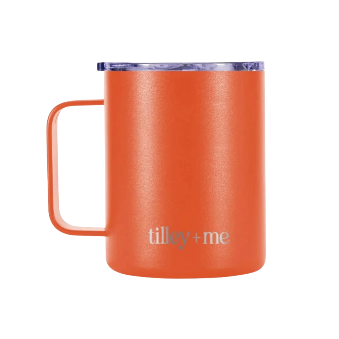 Insulated Camping Mug With Handle