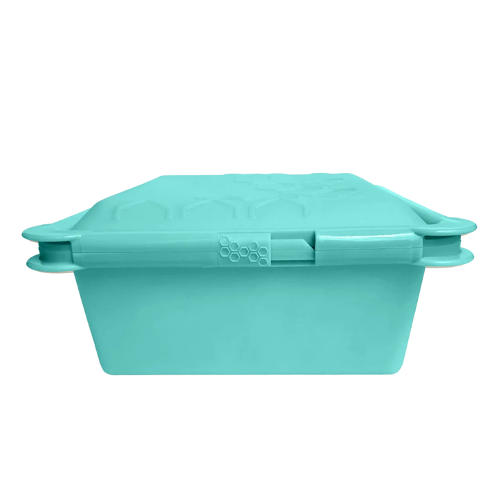 Non-Toxic FDA Silicone Snap-Close Food Container, XL