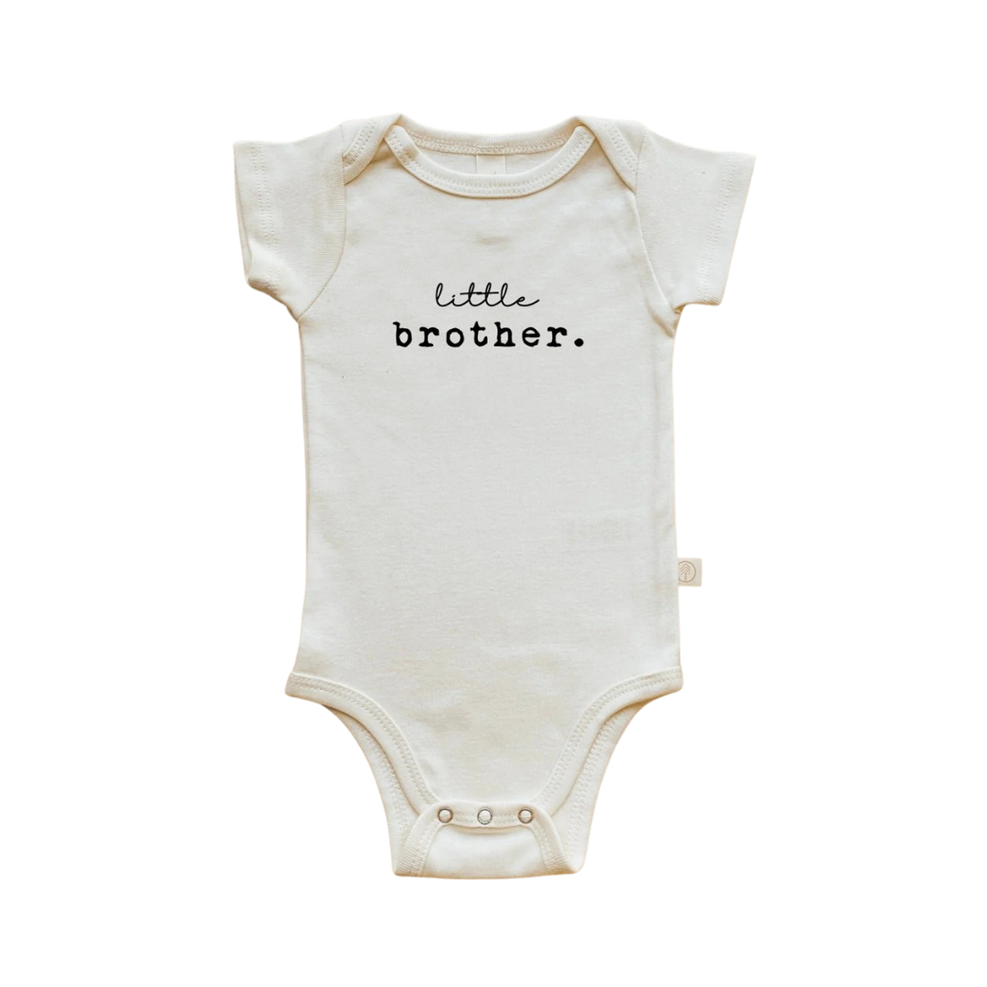 Organic Cotton Little Brother Baby Bodysuit