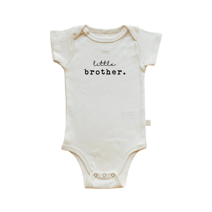 Organic Cotton Little Brother Baby Bodysuit