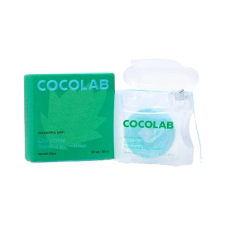 Recycled Polyester Expanding Dental Floss, Mint, 33yd