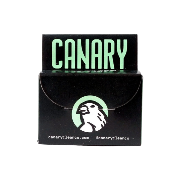 Activated Charcoal Mint Dental Floss, Refillable Glass