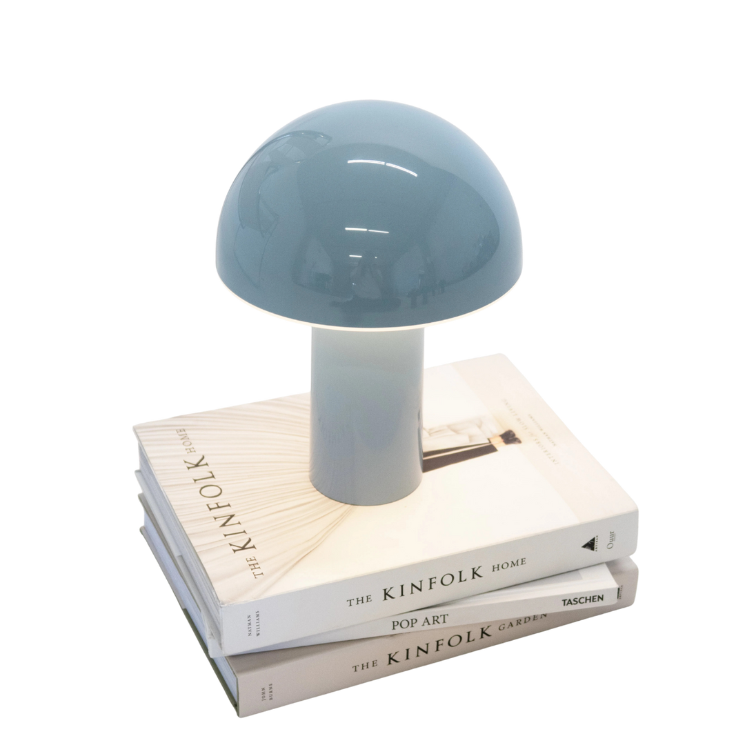 Cordless Touch Dimmer Mushroom Lamp, USB-C
