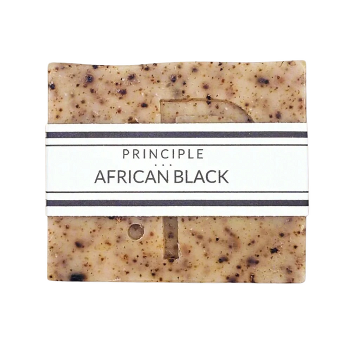 Vegan African Black Exfoliating Bar Soap, 4 oz.