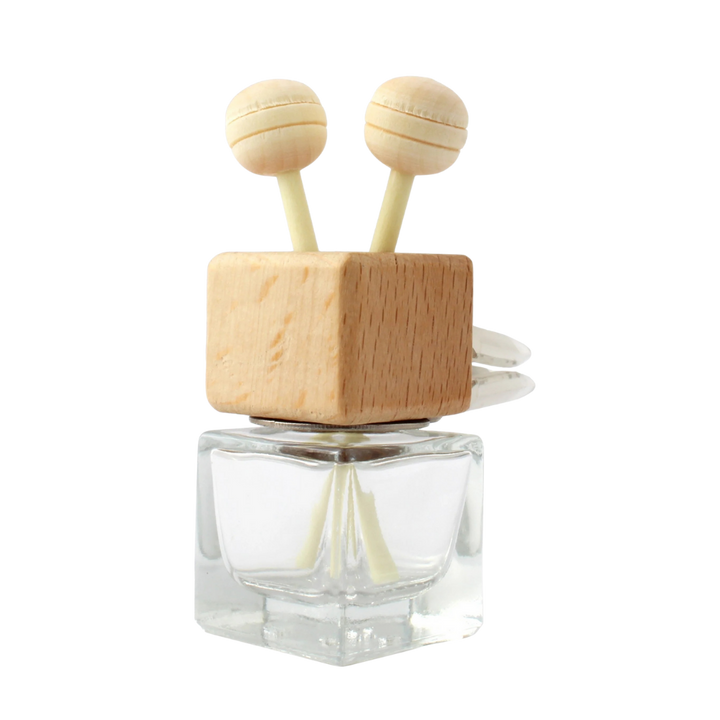 Plastic-Free Glass &amp; Wood Passive Decor Diffuser, Compact
