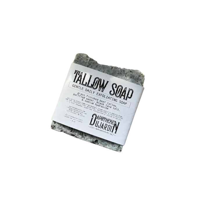 Black Lava Tallow Exfoliating Bar