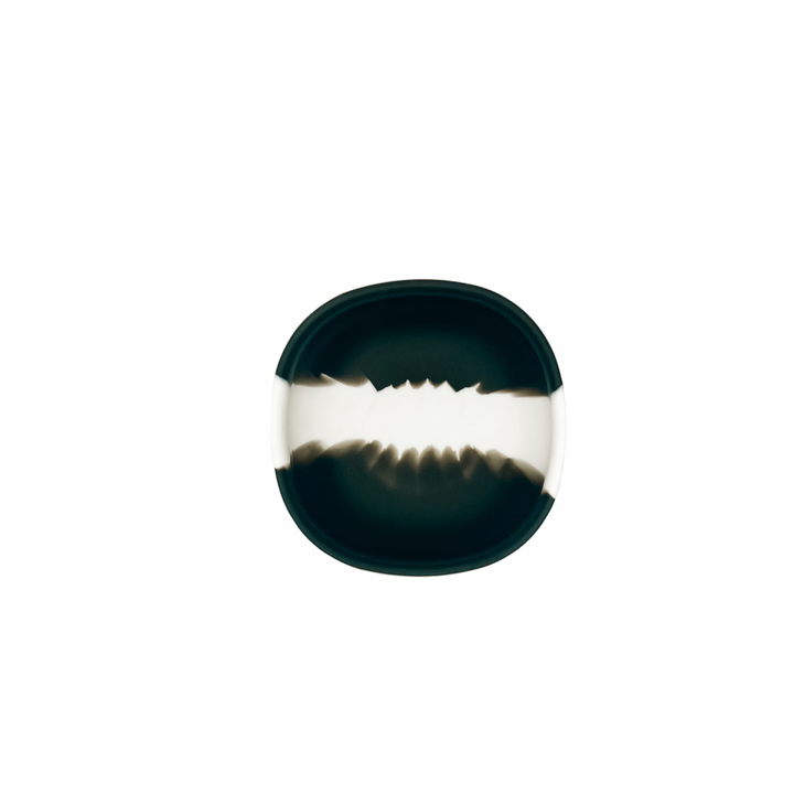 Non-Toxic Silicone Square Suction Baby Bowl, Dip-Dye