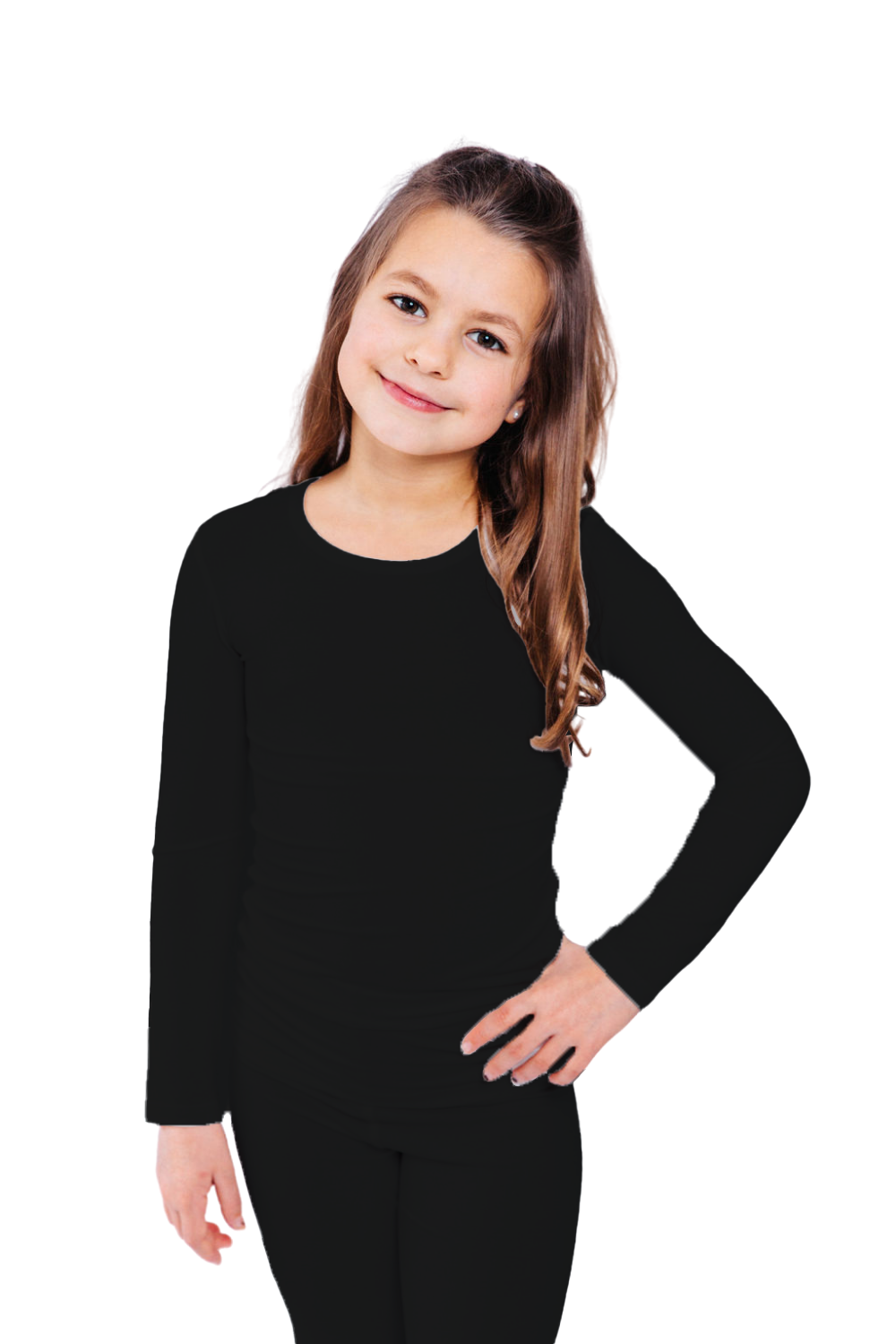 Non-Toxic Anti-Itch Kids Long Sleeve Shirt with TENCEL and Zinc