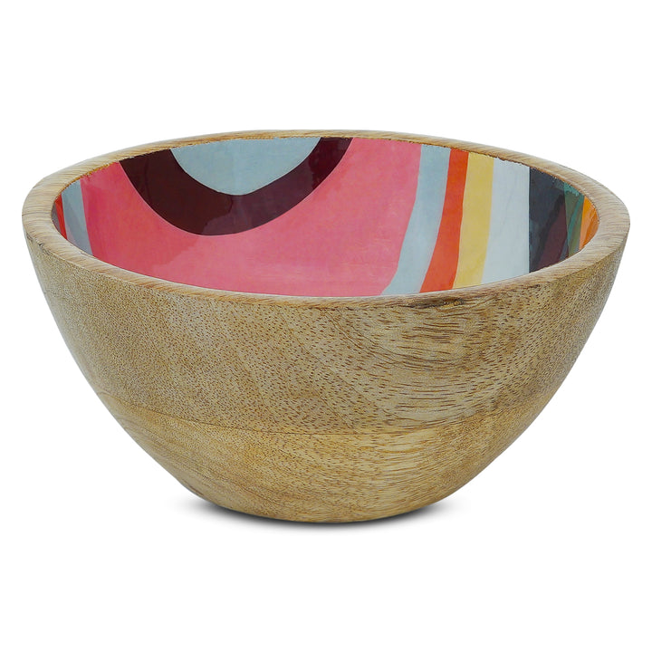 Handcrafted Mangowood Decorative Serveware Bowl
