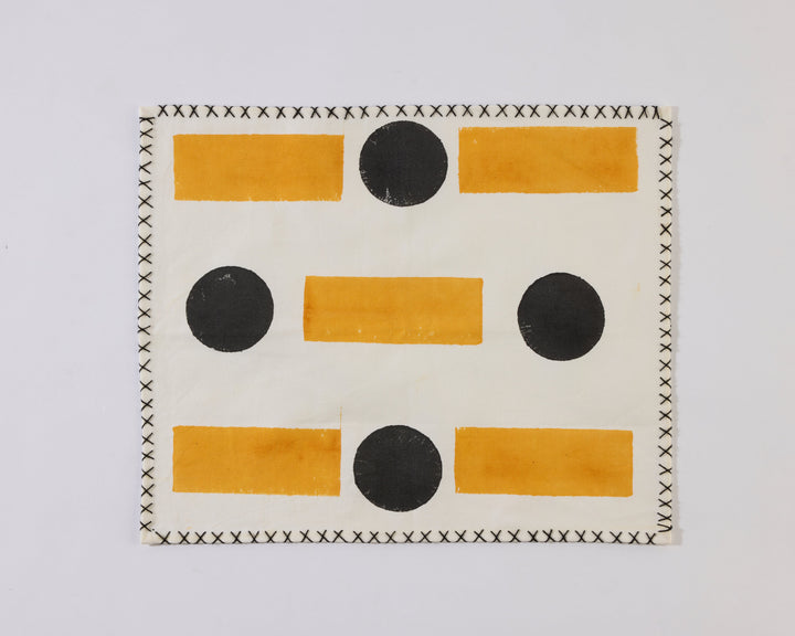 Handcrafted Block-Printed Cotton Placemats 13" x 18", 4 Ct.