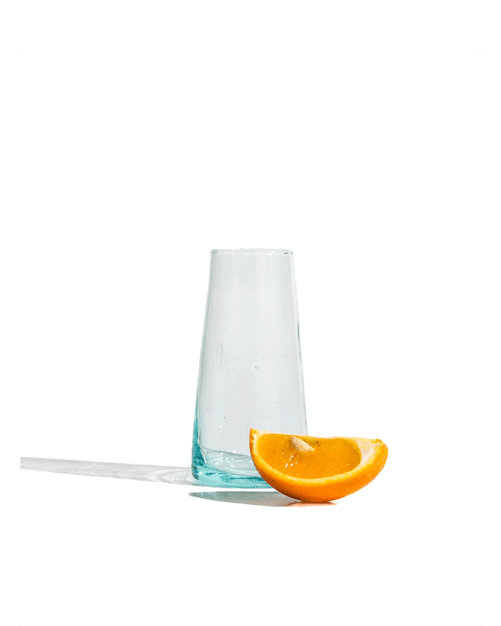 Recycled Glass Mouth-Blown Hiball Drinkware, 6 Ct.