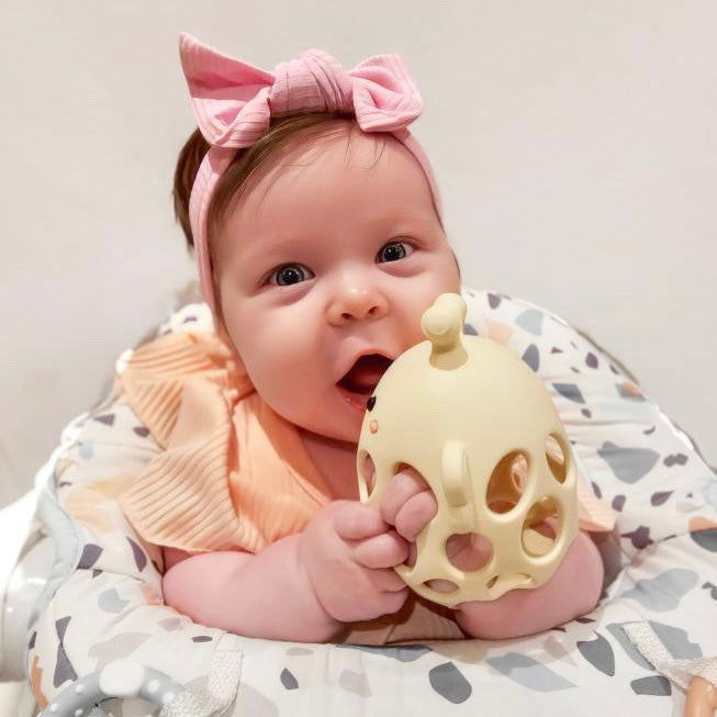 Non-Toxic Food-Grade Silicone Honey Bee Baby Teether