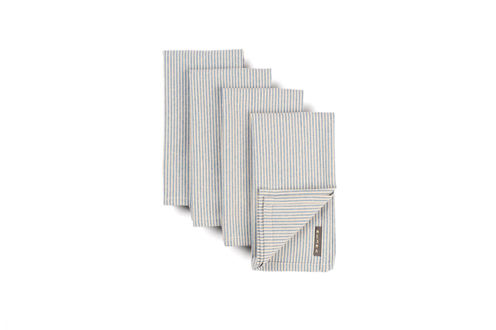 Upcycled Cotton Cloth Table Napkins, 18" x 18", 4 Ct.