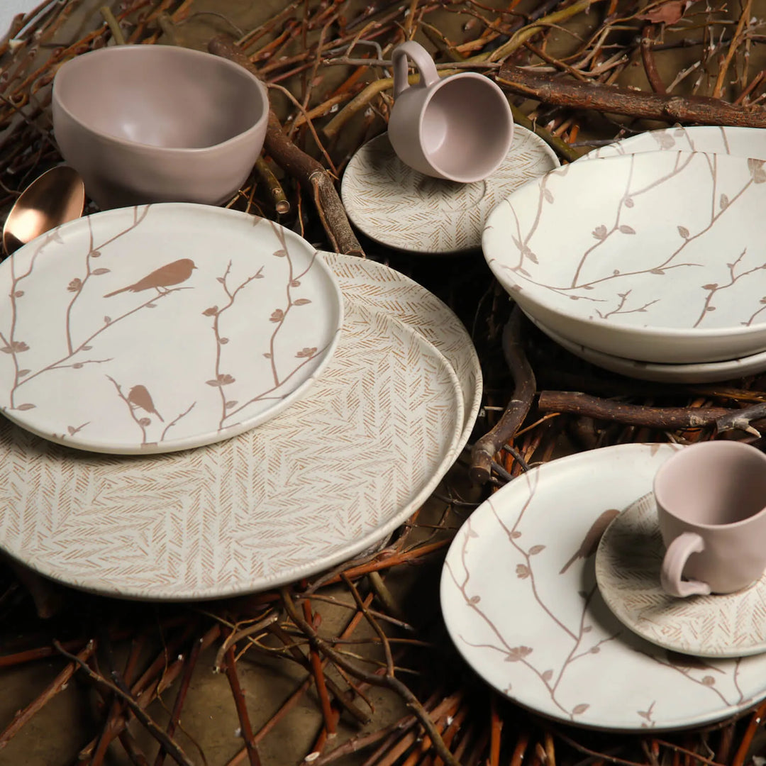 Porcelain Dessert Dinnerware Set