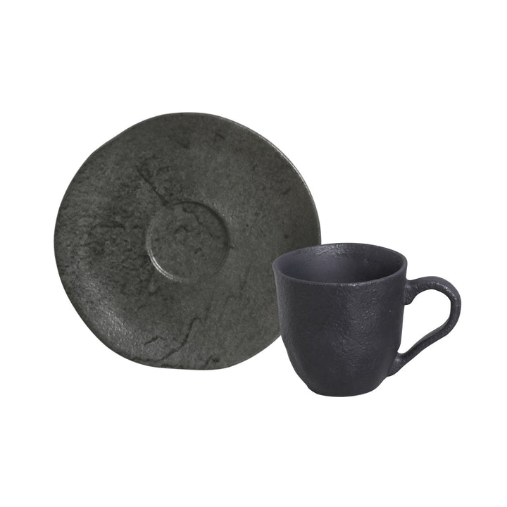 Non-Toxic Ceramic Cup &amp; Saucer Dinnerware Set, 6 Ct.