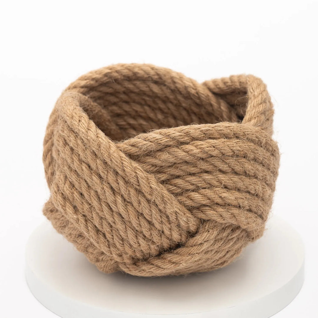 Fair Trade Jute Rope Basket